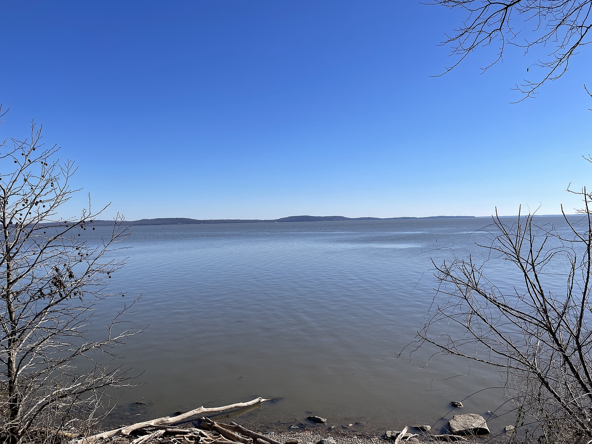 The Chesapeake Bay seen from Perryville Community Park